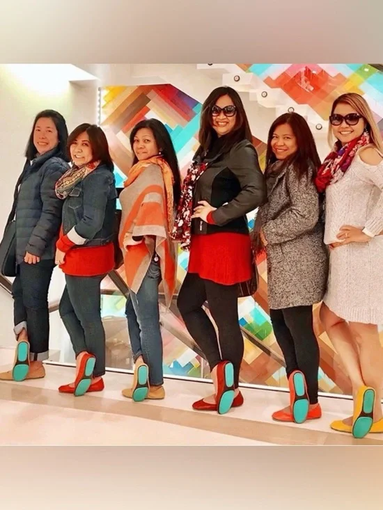 TIEKS Ballerina Pink Ballet Flats + Reusable Tote Bag + Box - Picture 14 of 16